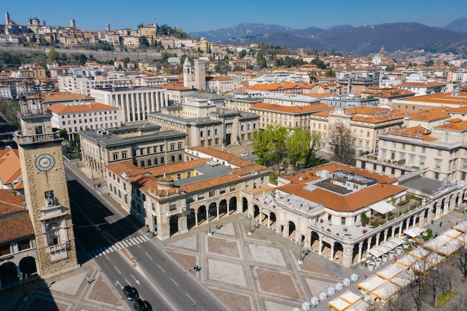 Bergamo travel view